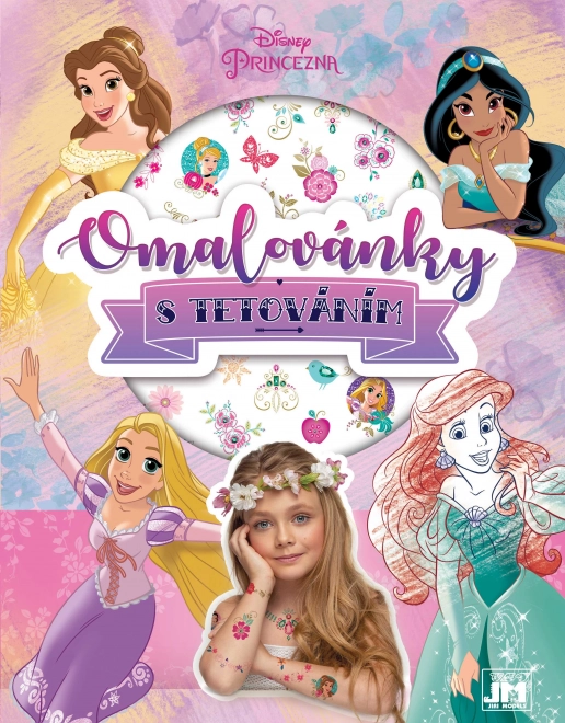 Színező matricákkal – Disney hercegnők