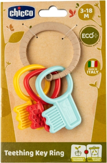 Chicco rágóka kulcsok Eco+ babáknak 3hó+