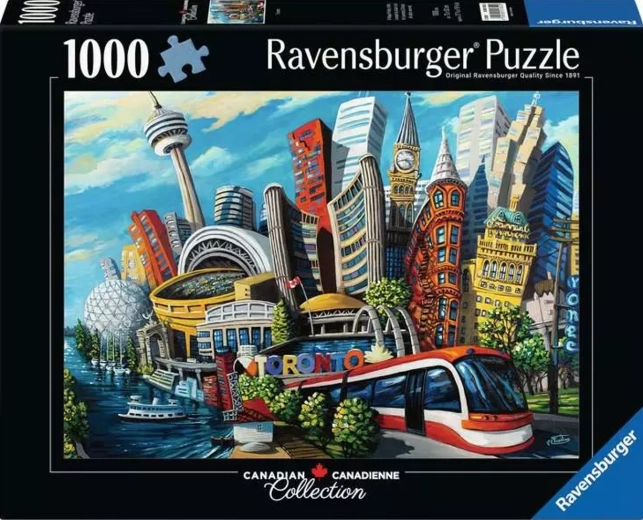 Ravensburger puzzle Canadian collection: Toronto 1000 darab