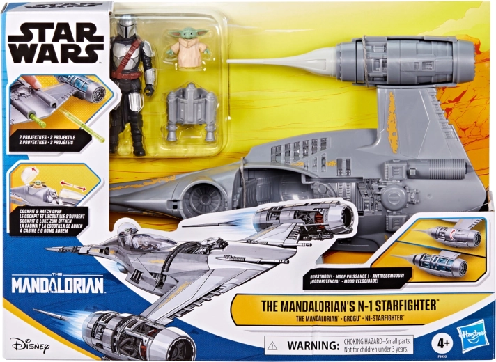 Hasbro Star Wars Mandalori N-1 vadászgép figurákkal