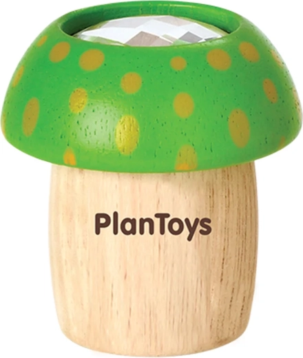 PlanToys kaleidoszkóp gombácska zöld