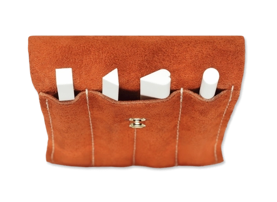 SPYDERCO kerámiarasp-készlet velúr tokban