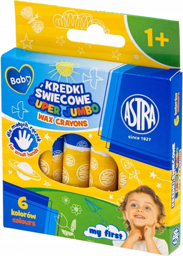 ASTRA jumbo viaszkréta 6 db