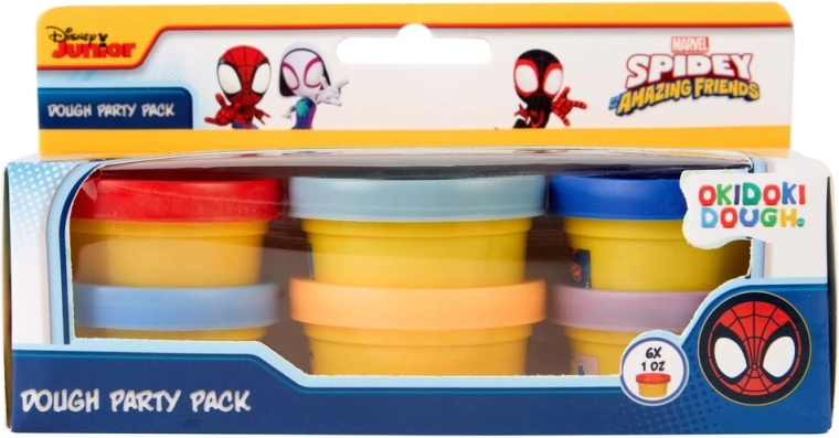 Marvel Spider-Man modellező gyurma – 6 mini tégelyes készlet