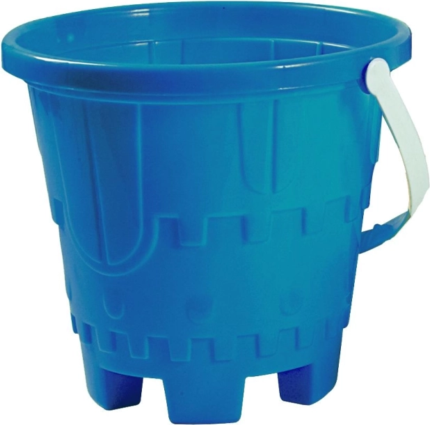 Kék vödör homokhoz Androni erőd alakban