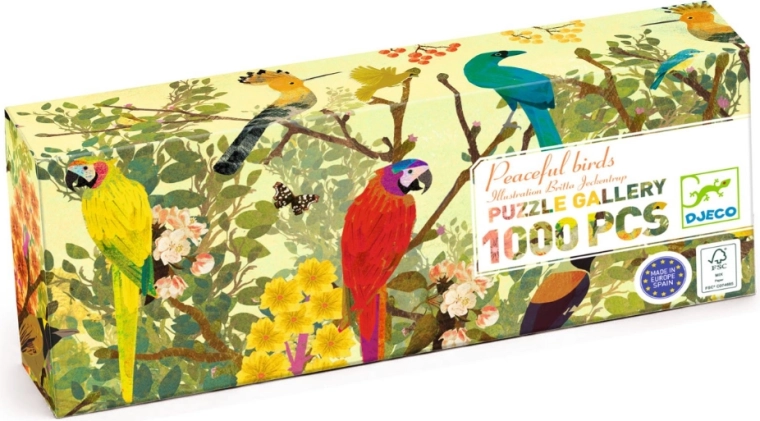 Djeco Madárvilág puzzle – 1000 darabos