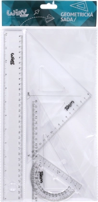 Átlátszó geometriai készlet