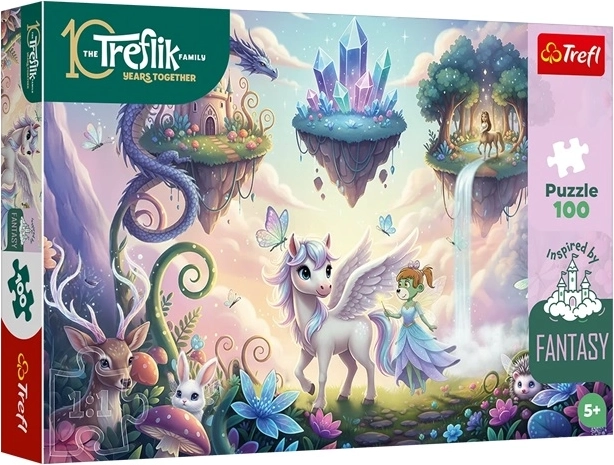 Puzzle 100 darab Inspired By Fantasy: Mágikus világok