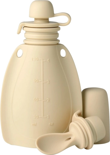 Mininor szilikon újratölthető tasak kanállal Soft rabbit