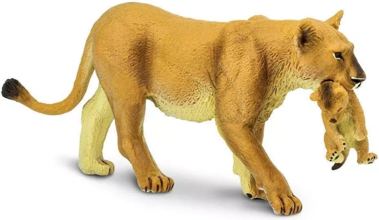 Oroszlánnő kölyökkel figura Safari Ltd. – 1 db