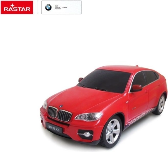 Rastar BMW X6 RC távirányítós autó 1:24 piros