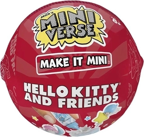 MGA Miniverse Mini Sanrio Hello Kitty 4. sorozat - 1 darab