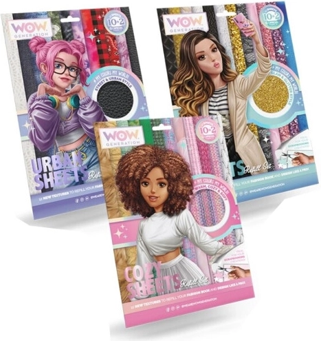 Kiegészítő készlet a FASHION BOOK WOW-hoz