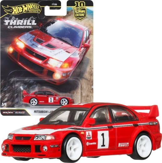 Hot Wheels prémium kisautó Car Culture – Mitsubishi Lancer Evolution 1:64
