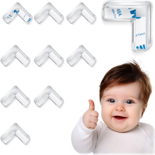 RICOKIDS átlátszó sarokvédők, 10 db