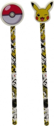 Pokémon ceruza radírral