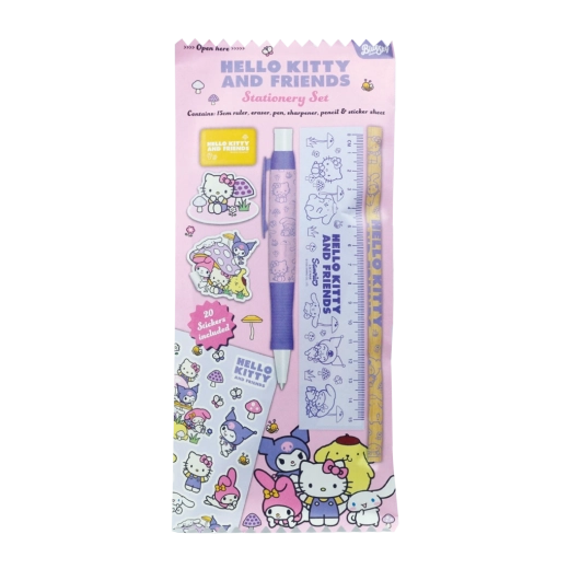 Hello Kitty és barátai iskolai szett – gomba