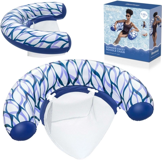 Bestway Summer Sway felfújható úszó fotel hálós ülőrésszel – 1 db