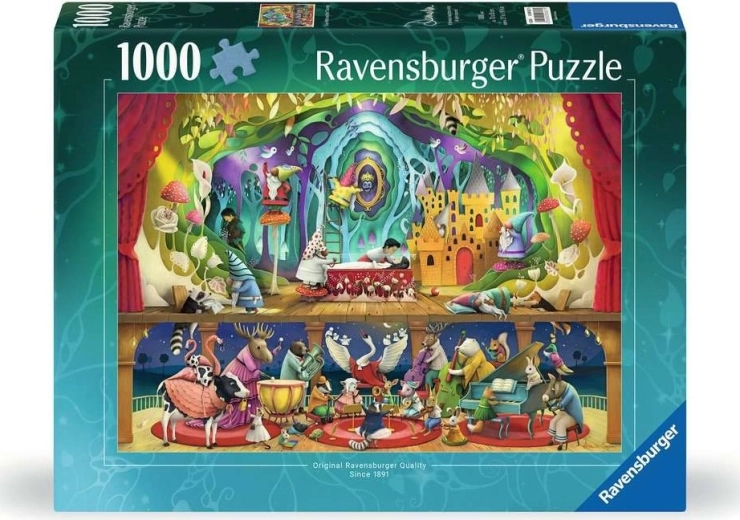 RAVENSBURGER puzzle Hófehérke és a hét törpe 1000 darab