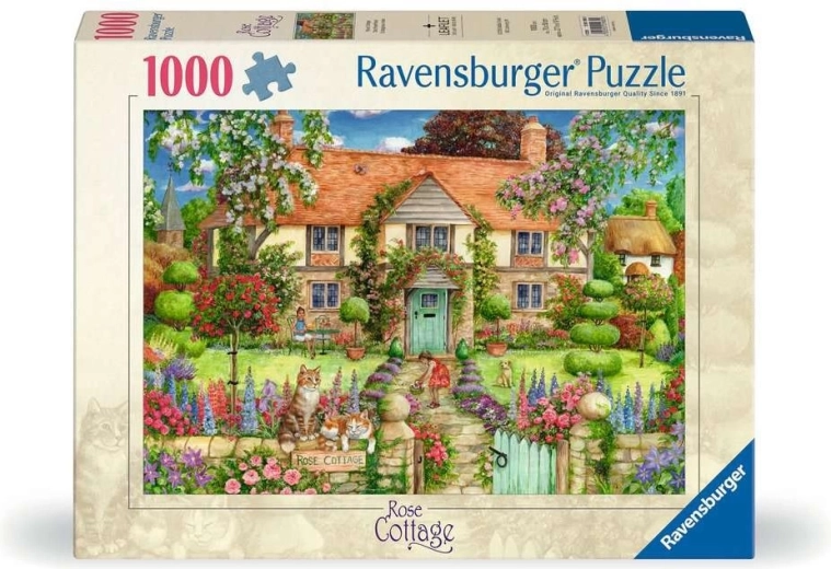Ravensburger puzzle Rózsakunyhó 1000 darab