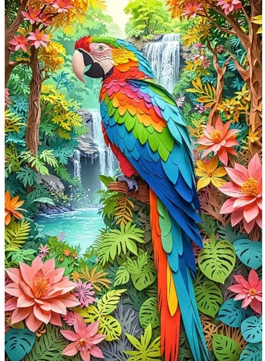 Cherry Pazzi puzzle Színek tükre 1000 darab