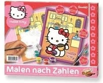 Hello Kitty kifestő a konyhába festékkészlettel és kerettel
