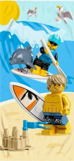 LEGO strandtörölköző 150 × 70 cm