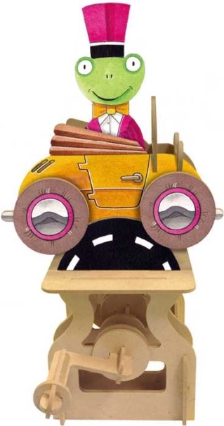 ARToy mozgó modell autó építőkészlet a világ körül