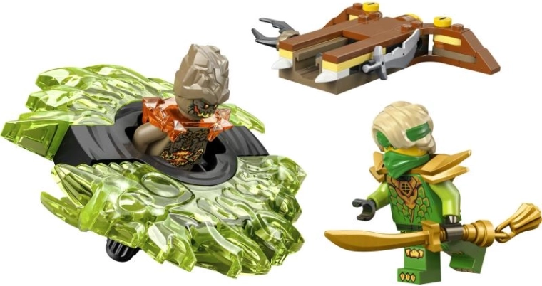 Lego Ninjago: Lloyd vs. földi szörny – pörgettyű készlet