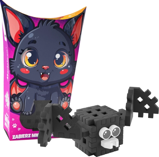 Mini Waffle Pocket Pets építőkészlet – denevér