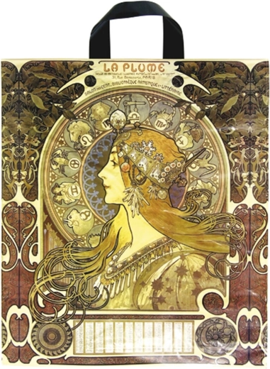 A. Mucha bevásárlótáska 41 × 46 cm