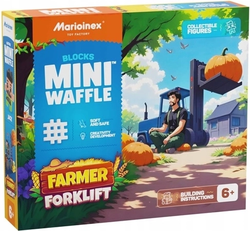 Marioinex Mini Waffle farmer targoncája – 50 darab