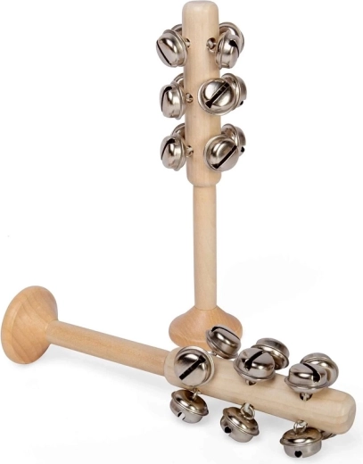 Bigjigs Toys természetes csörgőcsengő