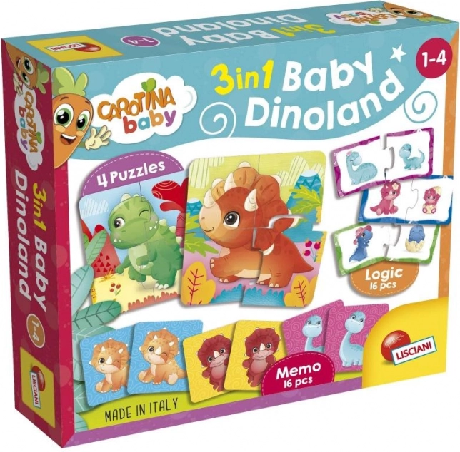 Carotina Baby Dinoland gyerekeknek