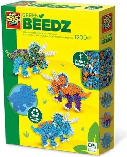 SES Creative Green Beedz vasalható gyöngyök – dinoszauruszok