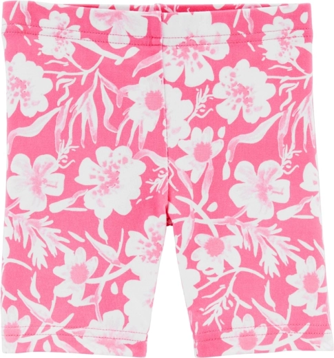Carter's rövidnadrág Pink Floral kislánynak