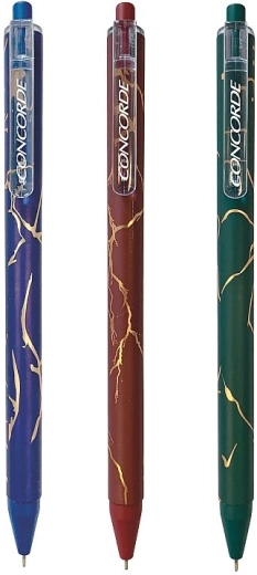 CONCORDE Paris golyóstoll – márvány dizájn, 0,7 mm gélbetét