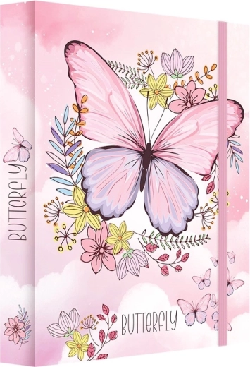 A4 Jumbo Max Butterfly füzetbox