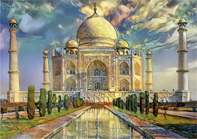 Puzzle Taj Mahal 1000 darabos EDUCA