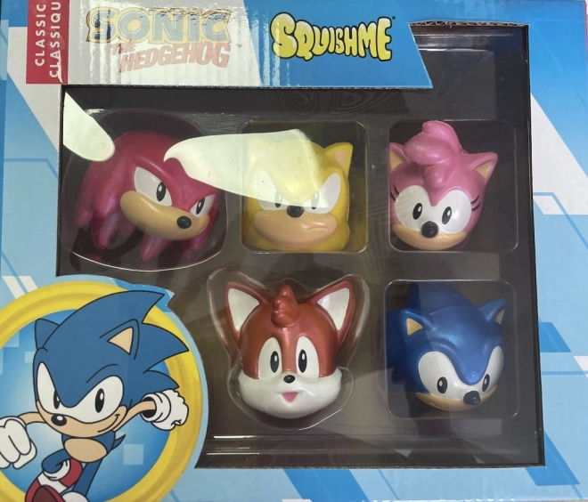 Mini SquishMe Sonic – gyűjthető készlet 5 figurával
