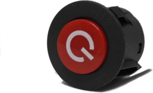 Be-/kikapcsoló Kapcsoló Elektromos Autóhoz 26mm