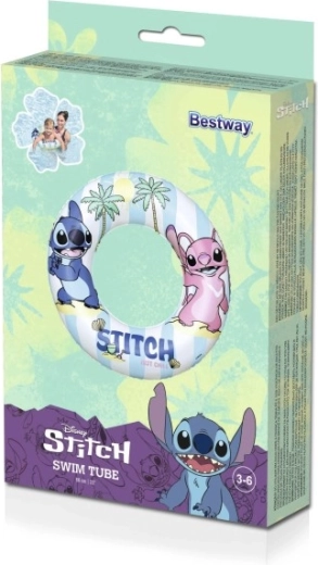 Felfújható úszógumi DISNEY STITCH 56 cm gyerekeknek