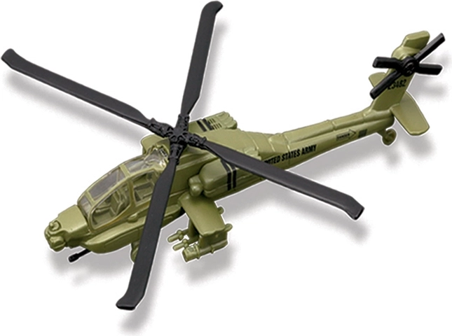 Maisto Fresh Metal Tailwinds AH-64 Apache zöld repülőgépmodell