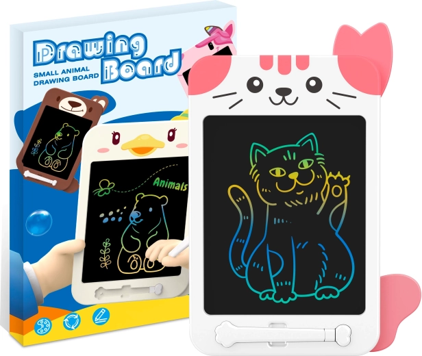 Gyermek törölhető rajztábla, kacsa, 21,6 cm