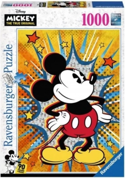 Ravensburger puzzle Retro Mickey 1000 darabos