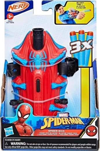 Nerf Spider-Man kesztyű csuklóra rögzíthető habszivacs kilövővel