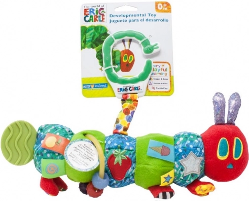 Textil plüss Nagyon éhes hernyó Rainbow Toys