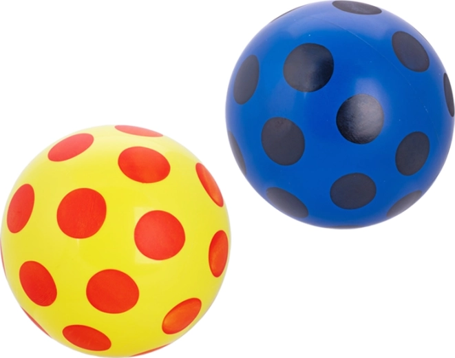 Gumilabda pöttyökkel, 23 cm, gyerekeknek