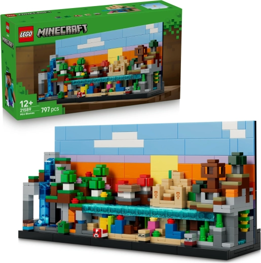 LEGO Minecraft Mini biomok