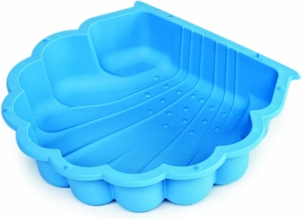 Kagyló homokozó kék